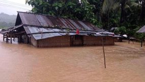 রাঙামাটির নিম্নাঞ্চল প্লাবিত, পানিবন্দী অর্ধলাখ পরিবার