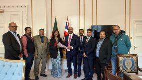 Uk Bangla Press Club delegation Team Meeting with Uk- Bangladesh High commissioner